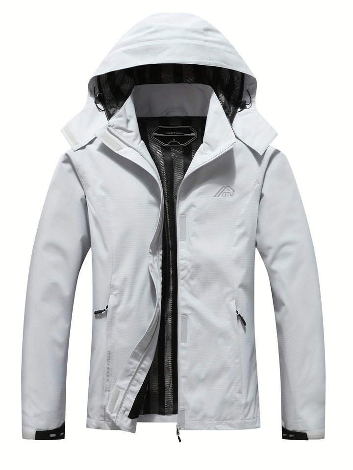 Levoire | Veste De Pluie Avec Capuche Gris clair