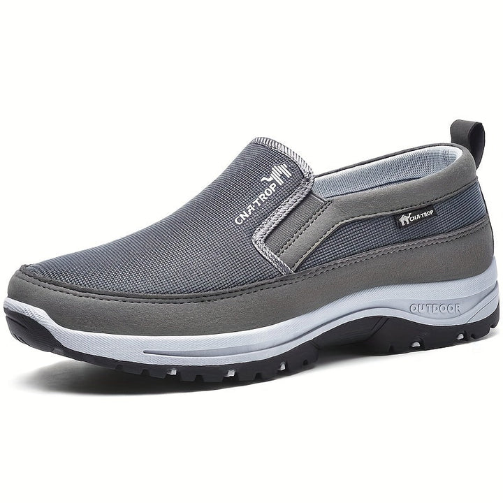 Levoire | Chaussure Bateau Slip On Pour Hommes Respirante Et Confortable gris