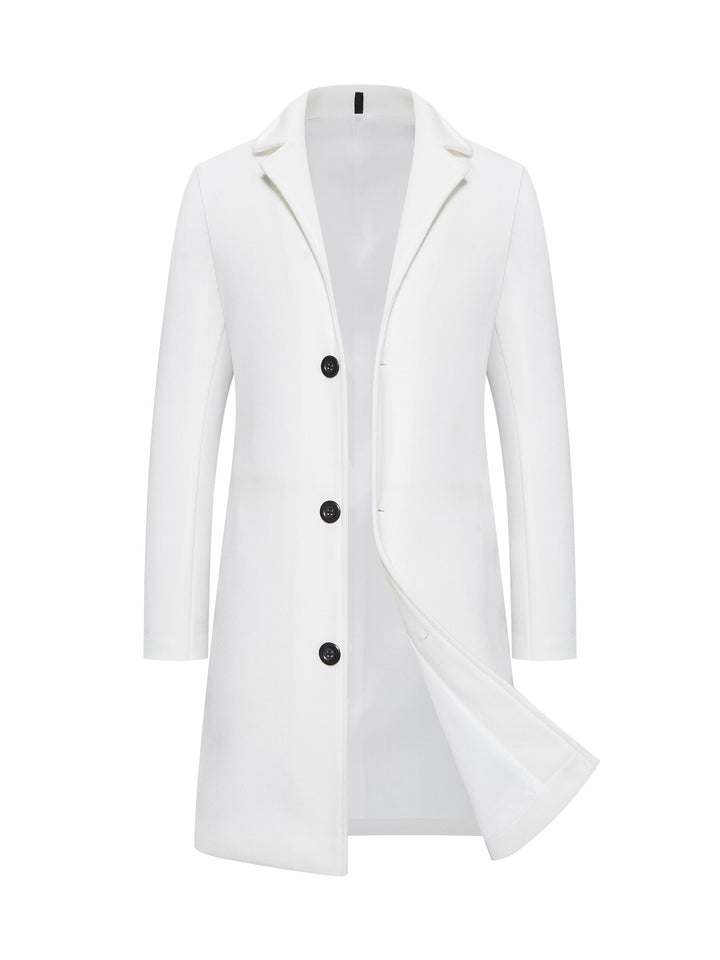 Levoire | Trench-Coat Mi-Homme À Poche Poitrine Unique
