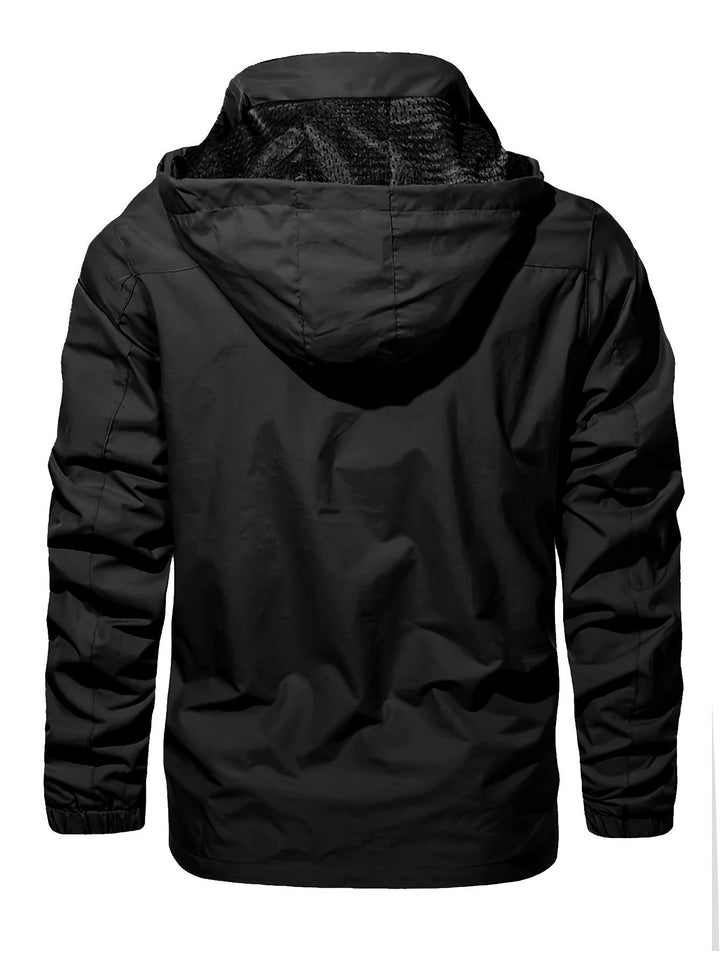 Levoire | Veste Impermeable Pour Hommes Avec Capuche Et Poches