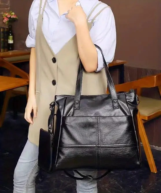 Levoire | Sac en cuir vegan rétro
