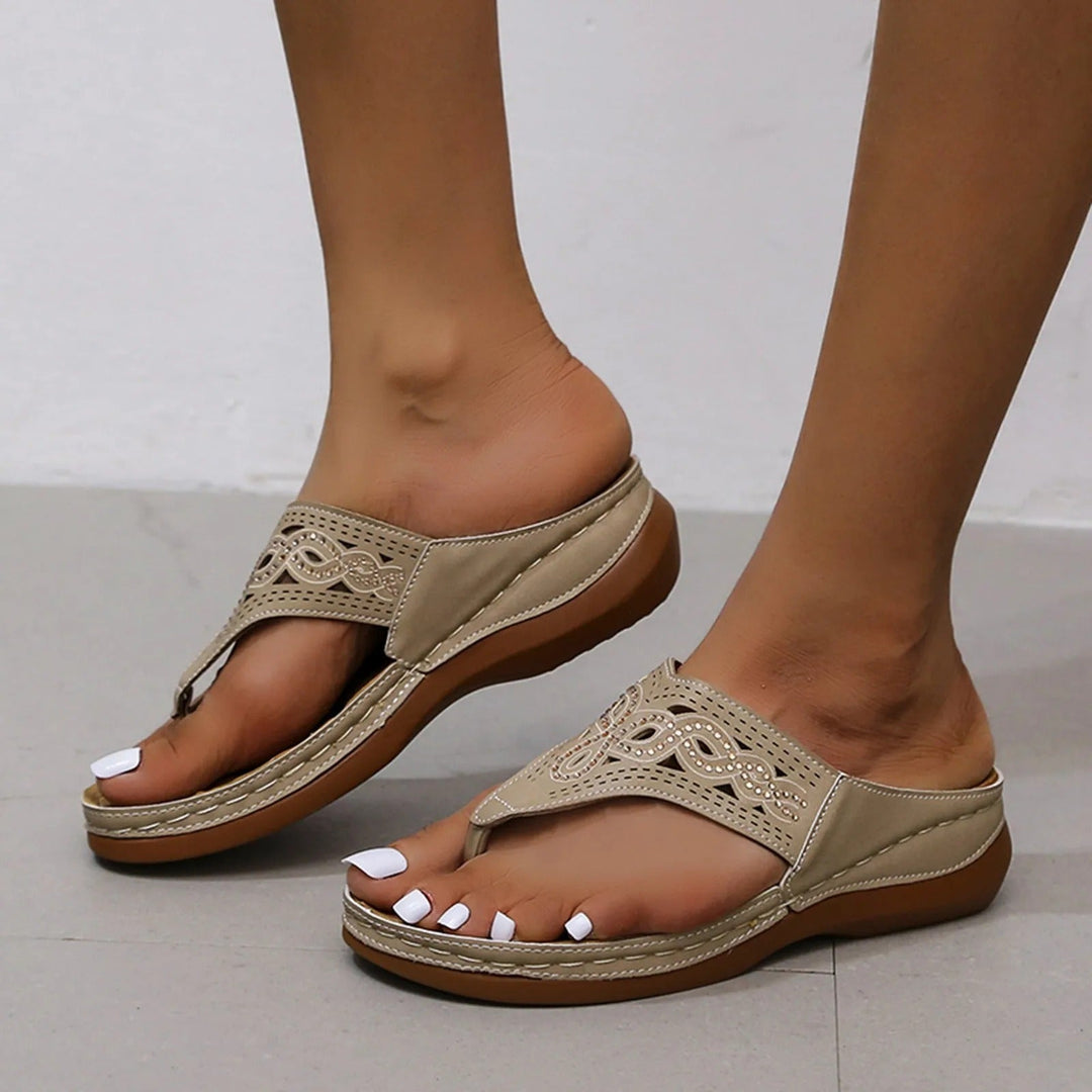 Levoire | Tongs Pour Un Meilleur Soutien Gris