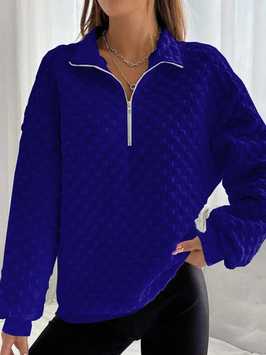 Levoire | Pull Tendance Col V - Fermeture Éclair Élégante - Vêtements Tricot Confortables Pour Looks Branchés