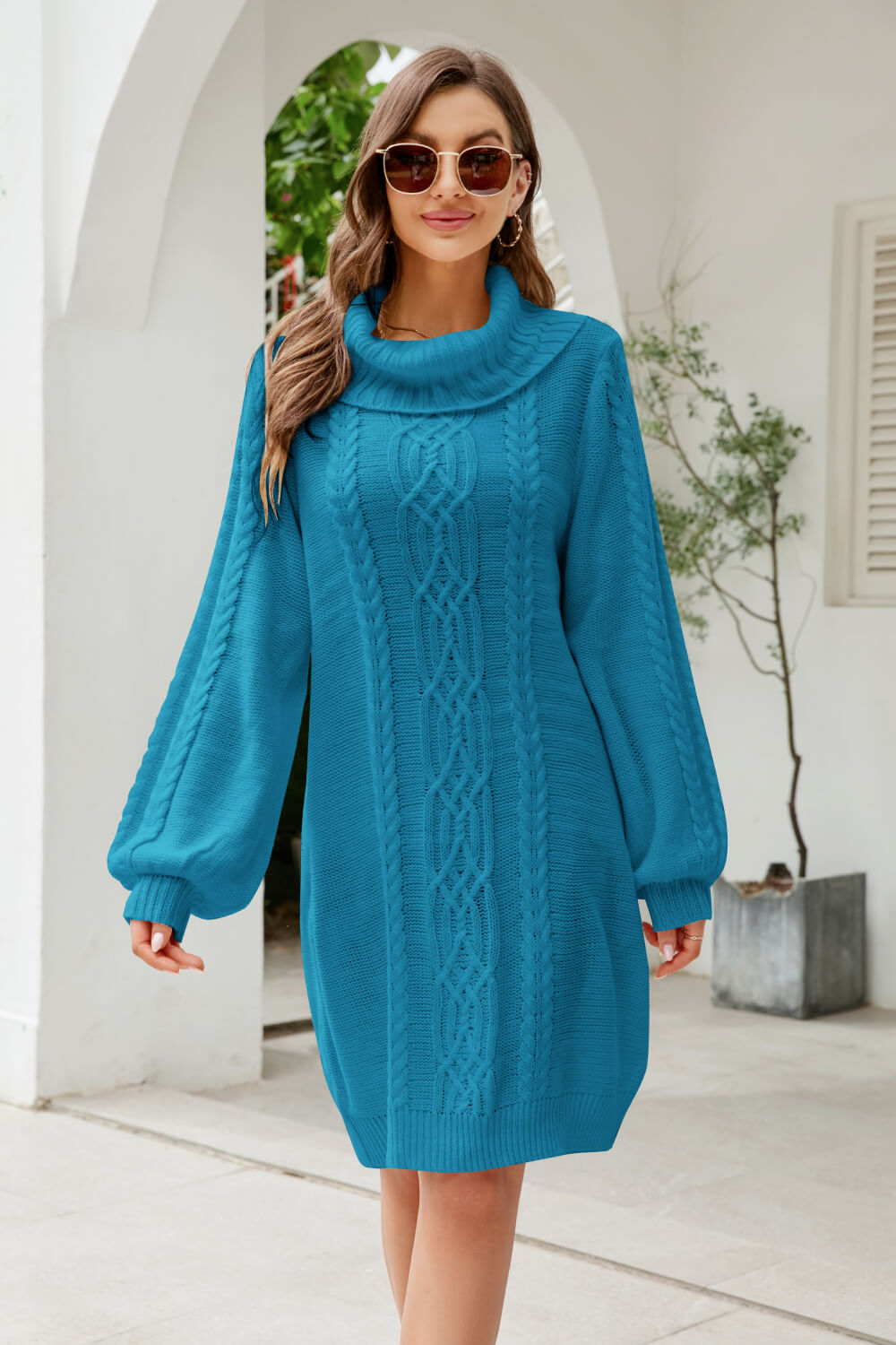 Levoire | Mélange De Coton Tricoté À Col Avec Manches