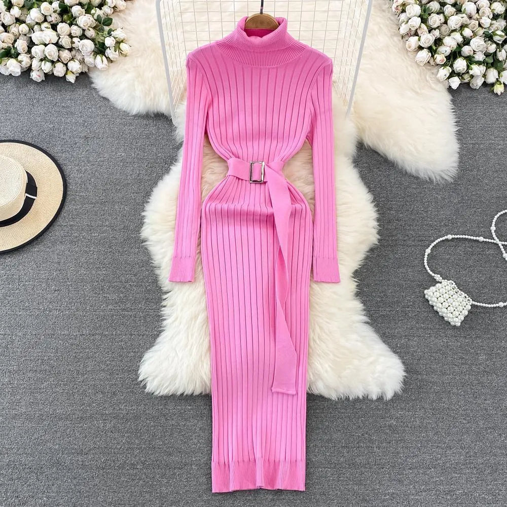 Levoire | Vêtement extensible en tissu tricoté avec enduit en huile Rosa Une taille