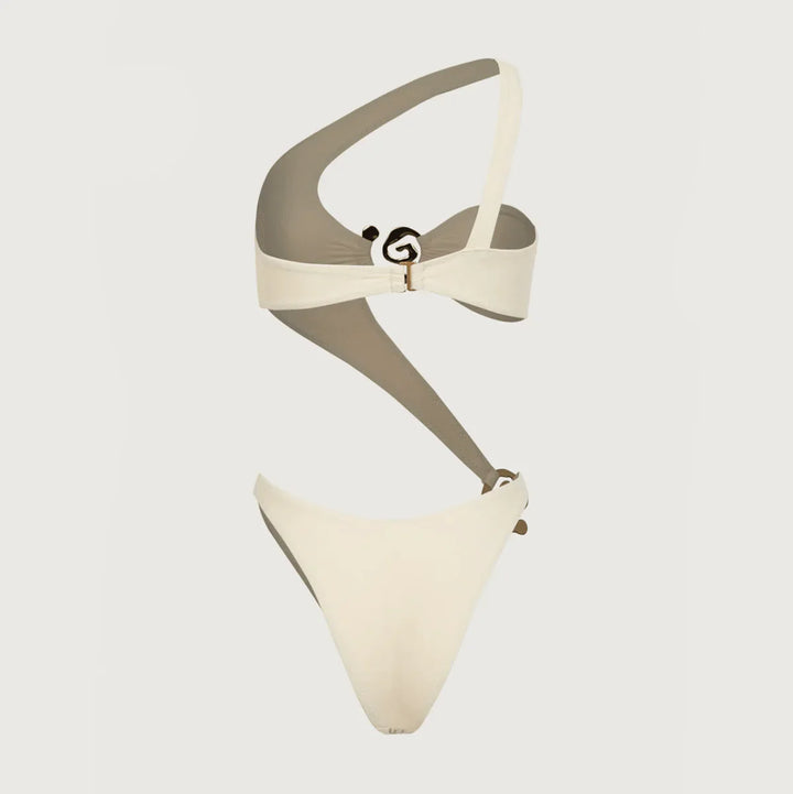 Levoire | De L'Océan Spiral Halter Maillot De Bain En Une Pièce