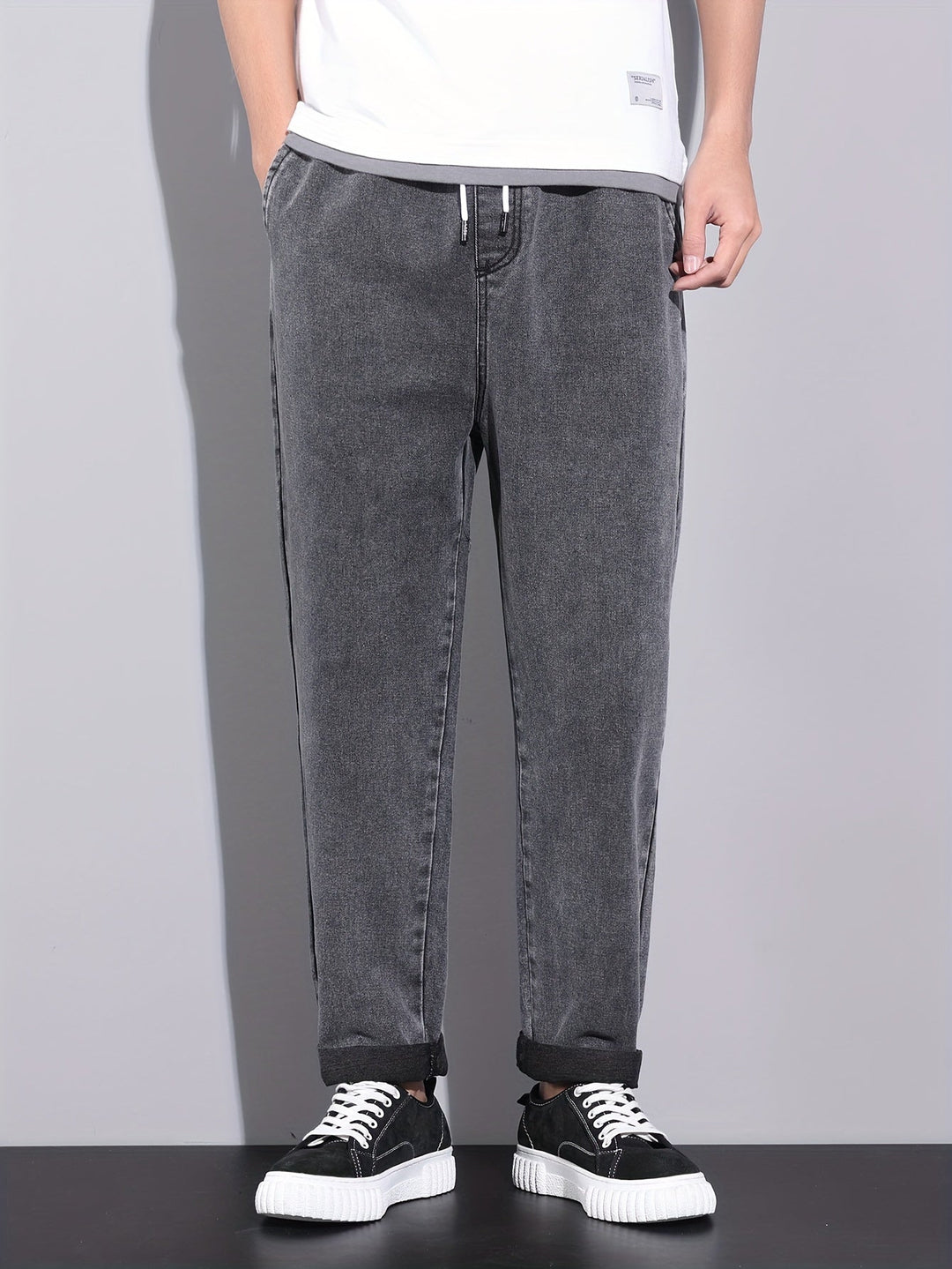 Levoire | Récolte De Vin Jeans Tendance Pour Homme gris