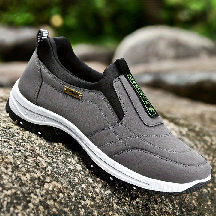 Levoire | Baskets De Randonnée Sportives Sans Lacets Pour Hommes Gris