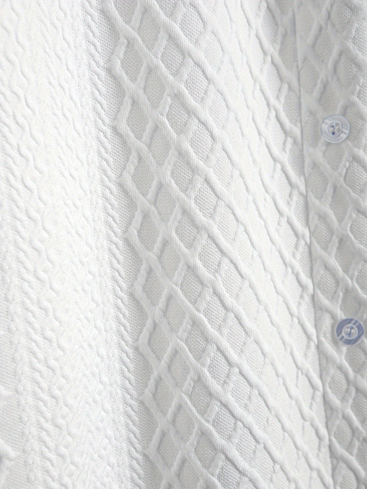 Levoire | Ensemble Uni En Maille À Carreaux En Coton De Cent