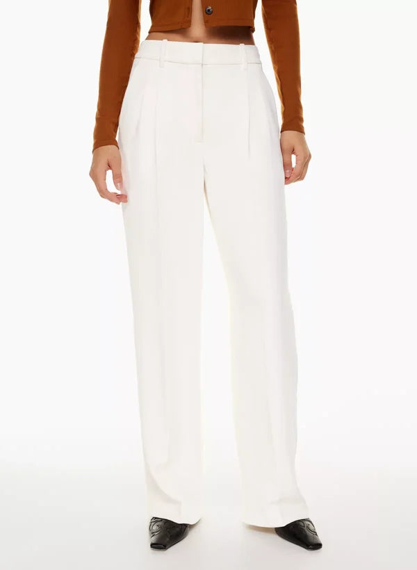 Levoire | Pantalons Flare À La Mode Blanc