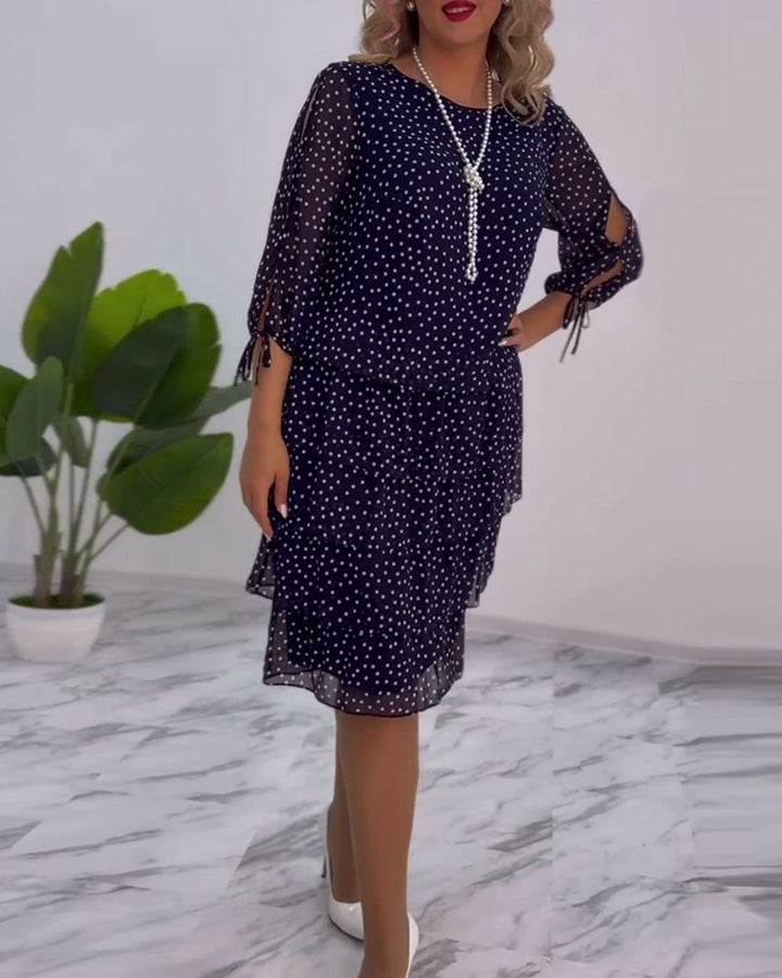 Levoire | Robe Élégante À Pois