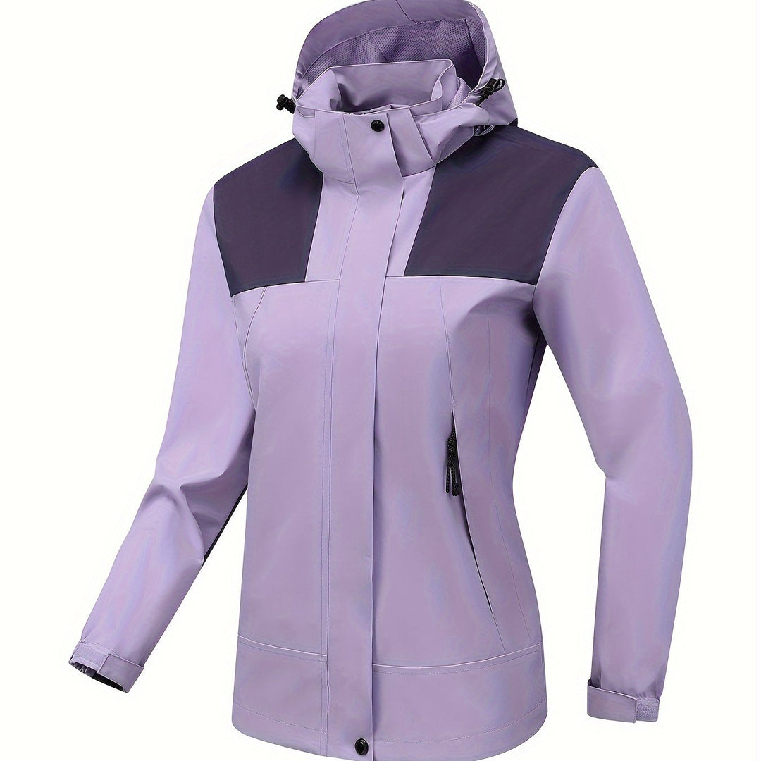 Levoire | Veste De Randonnée Imperméable Pour Femmes Avec Capuche Liila
