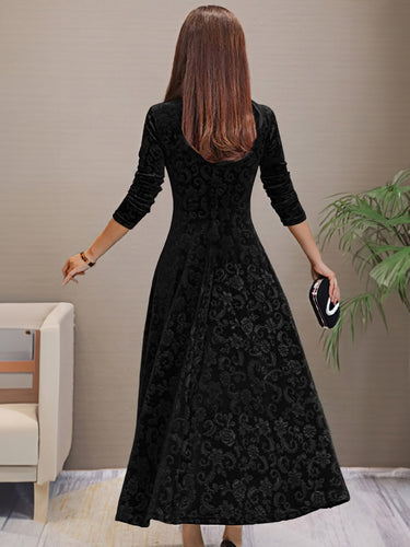 Levoire | Robe Simple Avec Manches Longues Et Couvre-Ventre
