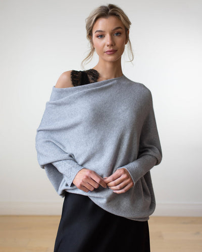 Levoire | ELEGANT ASYMÉTRIQUE FEMME TRICOT