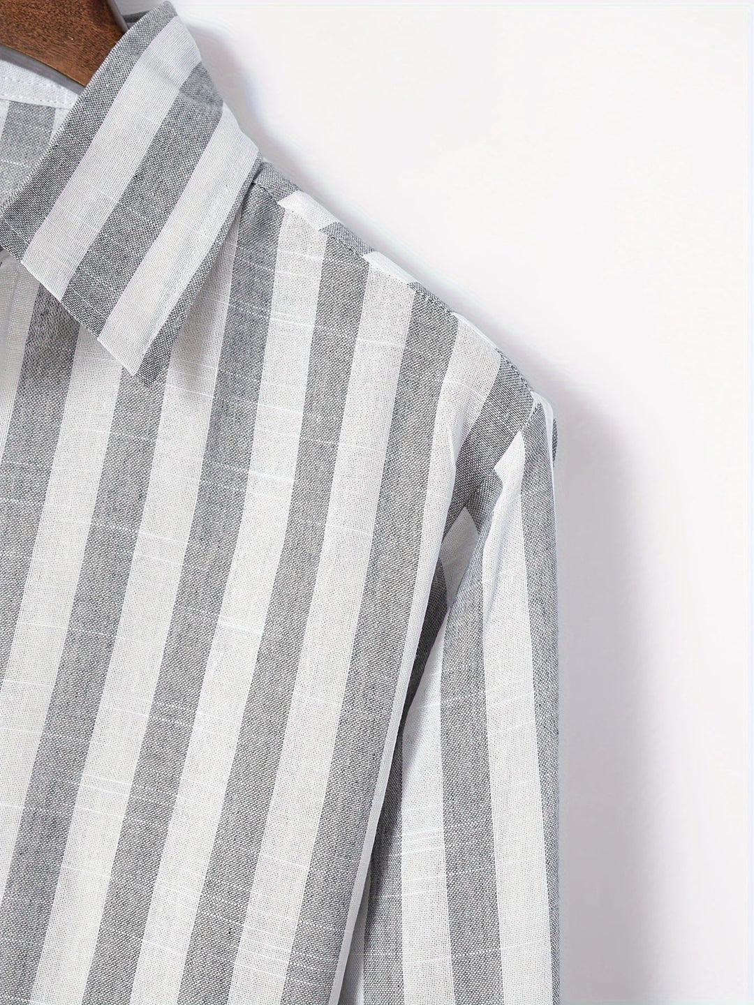 Levoire | Chemise Homme Rayée Avec Revers