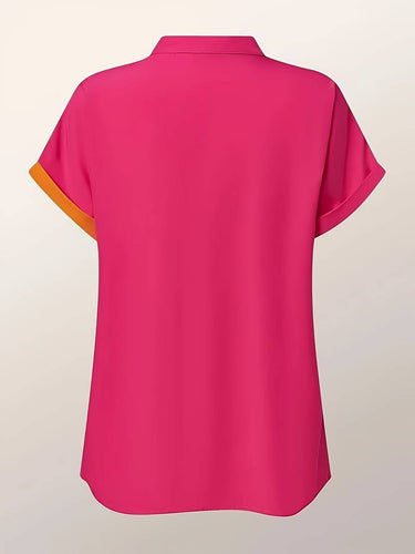 Levoire | Blouse De Bloc De Couleur 50/50 Stylée
