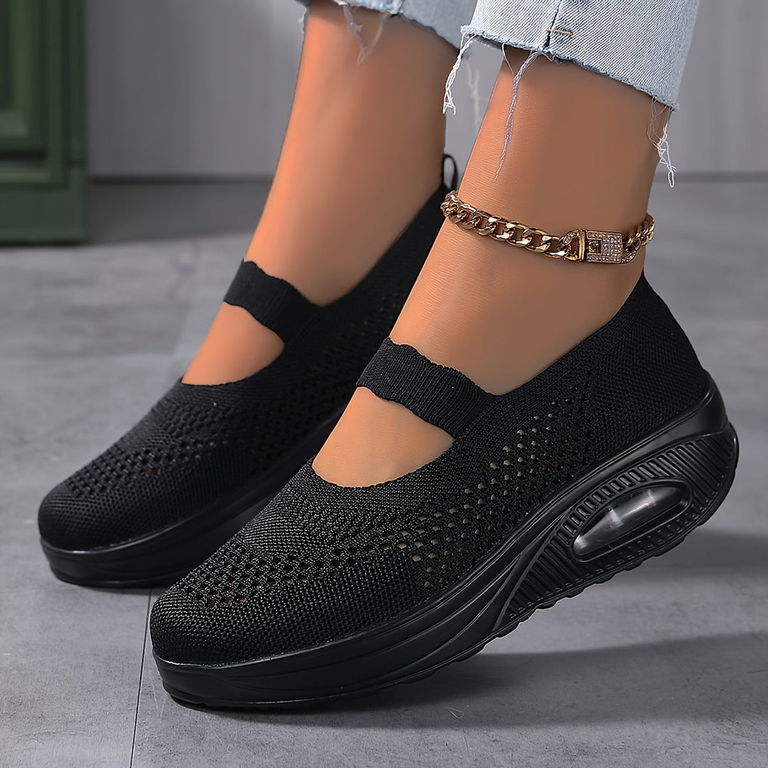 Levoire | Respirant Pull Femme Baskets Pour Un Usage Confortable Noir
