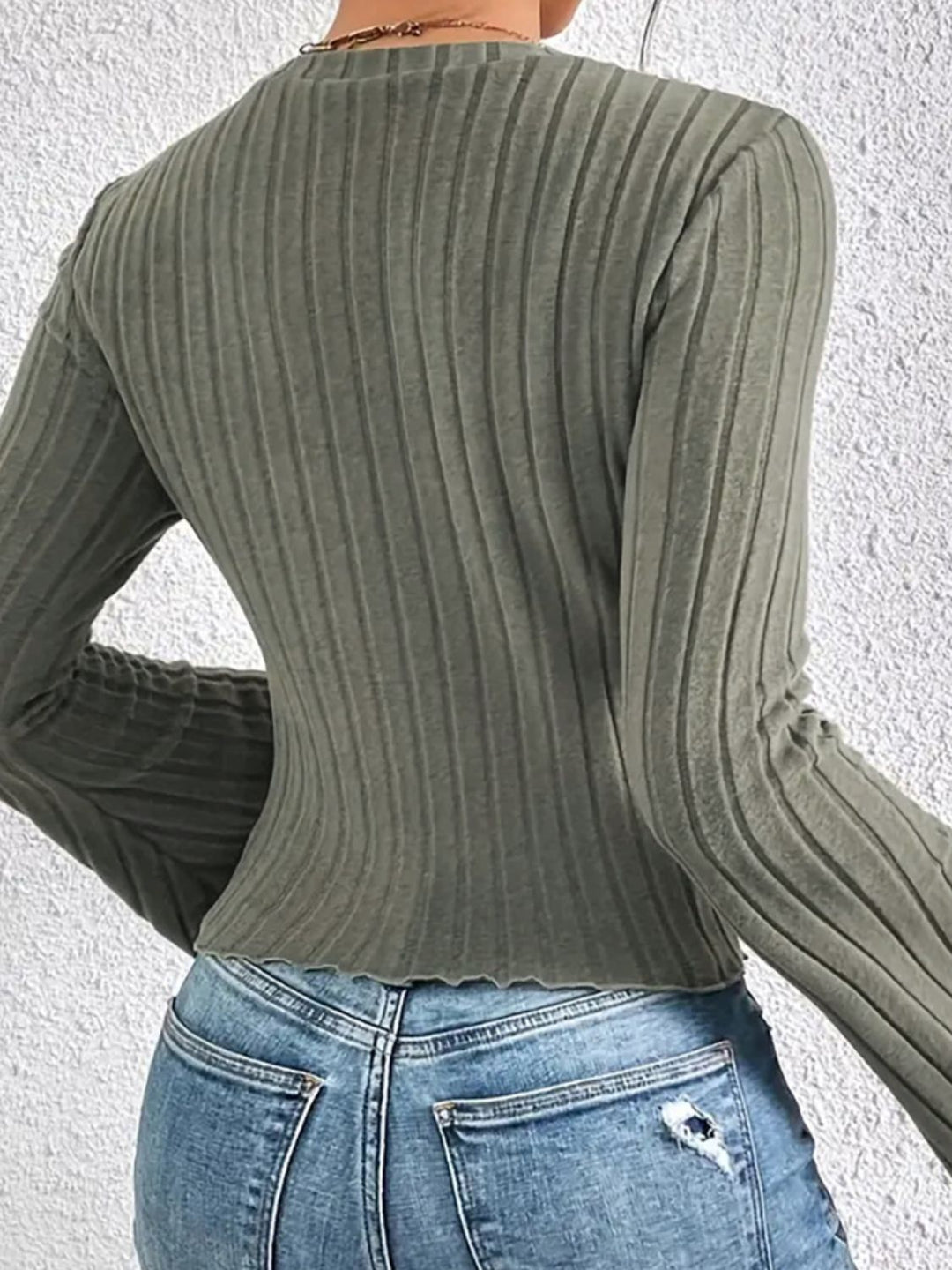 Levoire | Ribba col rond loose T-shirt