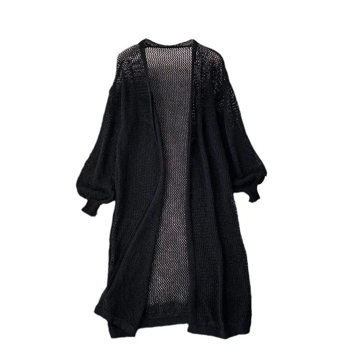 Levoire | Gilet en maille avec des manches bouffantes