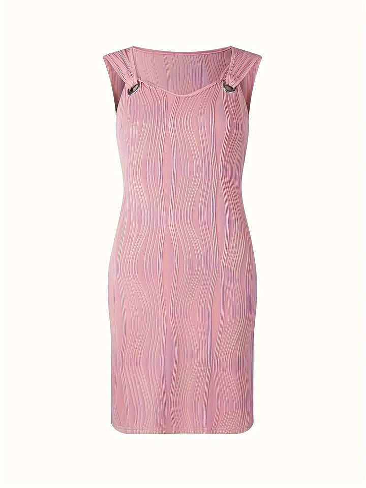 Levoire | Robe À Rayures Ondulées