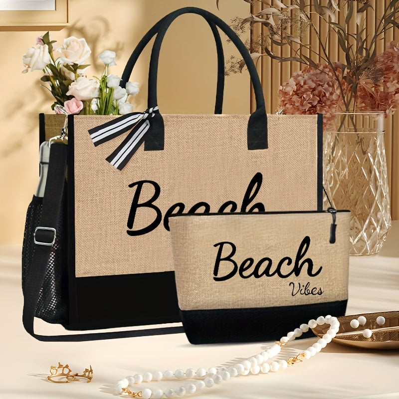 Levoire | 2 Pcs De Sacs De Plage Avec Un Étui Adapté