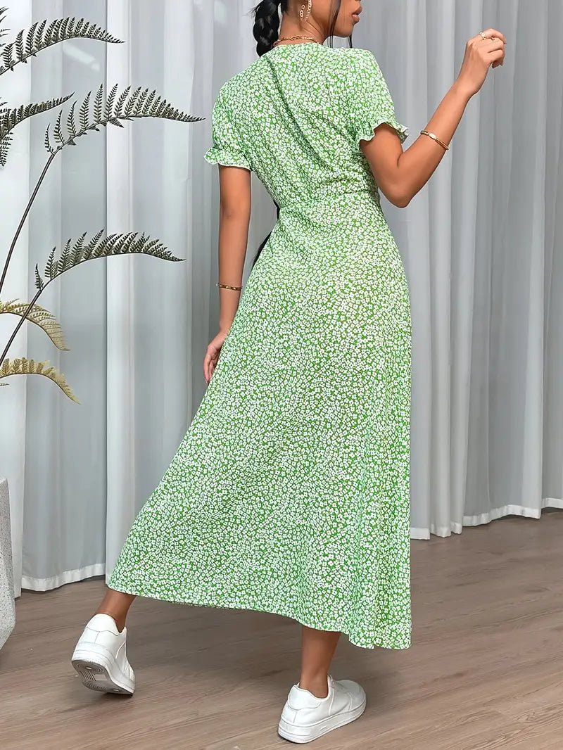 Levoire | Robe À Manches Courtes Polyvalente Pour Le Printemps Et L'Été