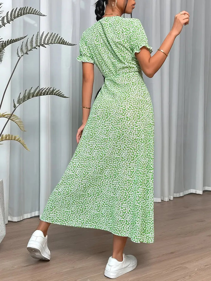 Levoire | Robe À Manches Courtes Polyvalente Pour Le Printemps Et L'Été