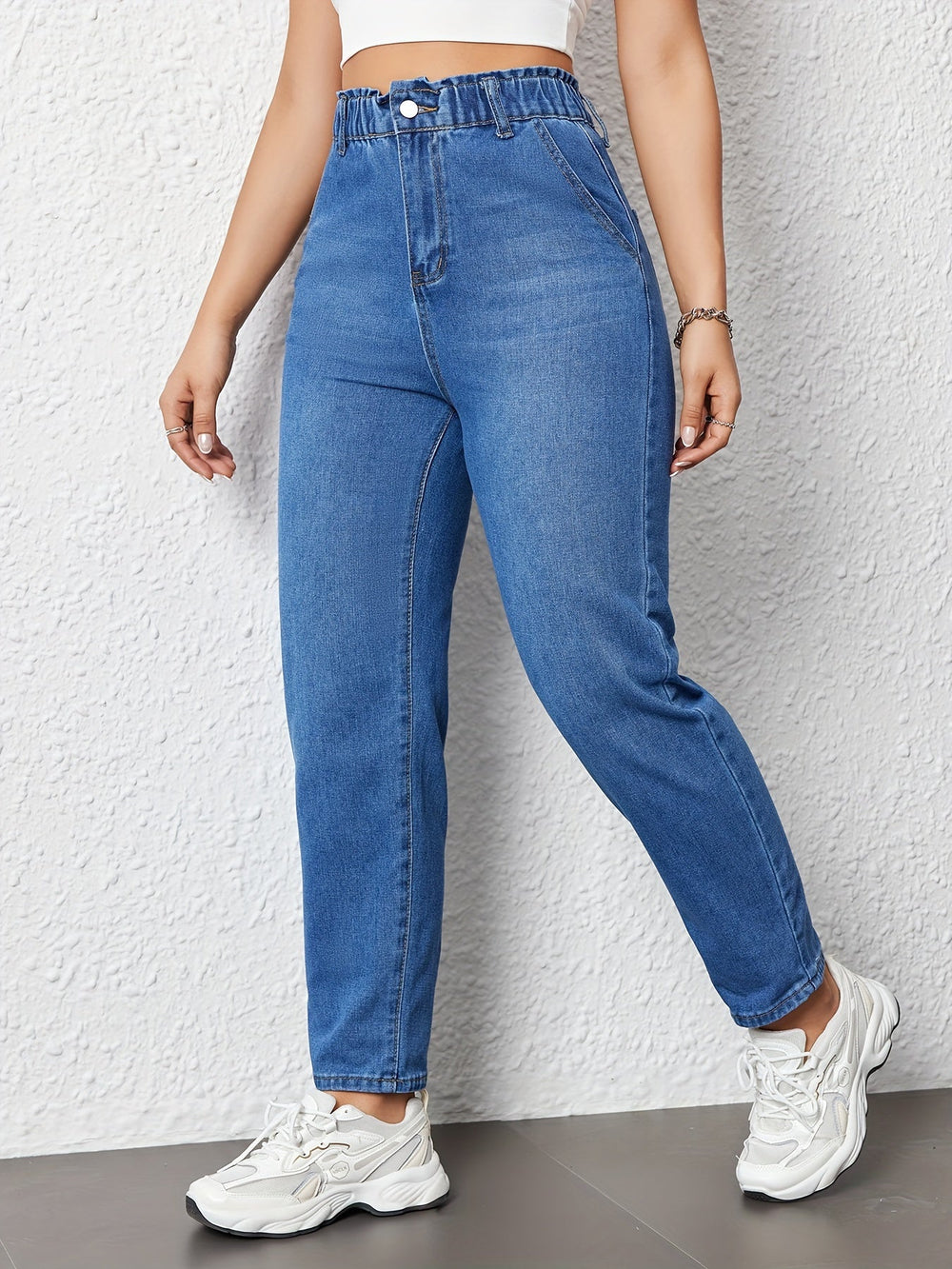 Levoire | Jean À Taille Haute Rentiin Femme