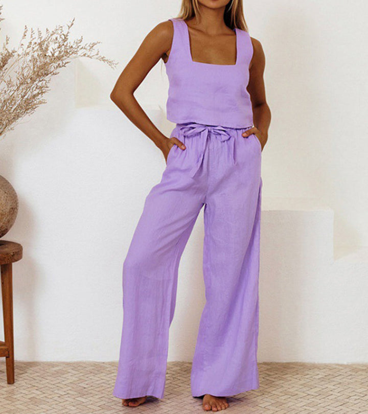 Levoire | Ensemble Intemporel En Deux Pièces Lilas