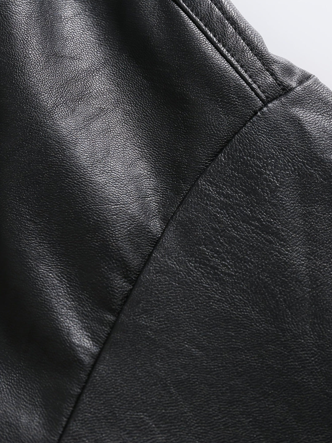 Levoire | Veste Pour Hommes En Cuir Pu Élégant