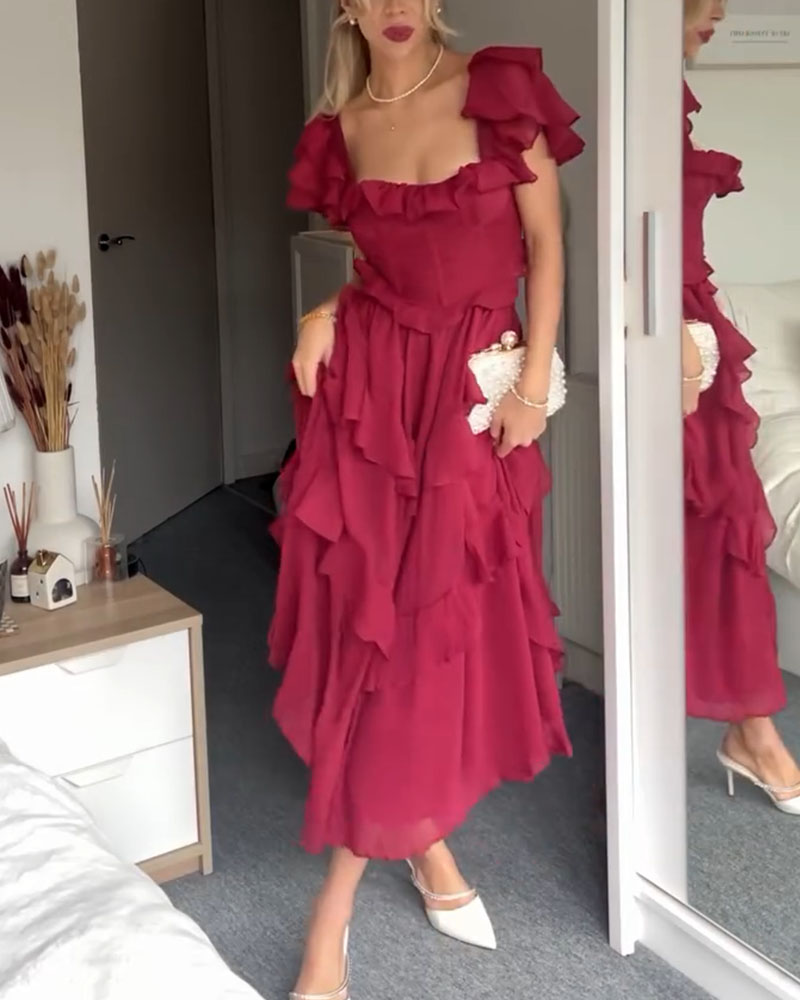 Levoire | Robe À Volants