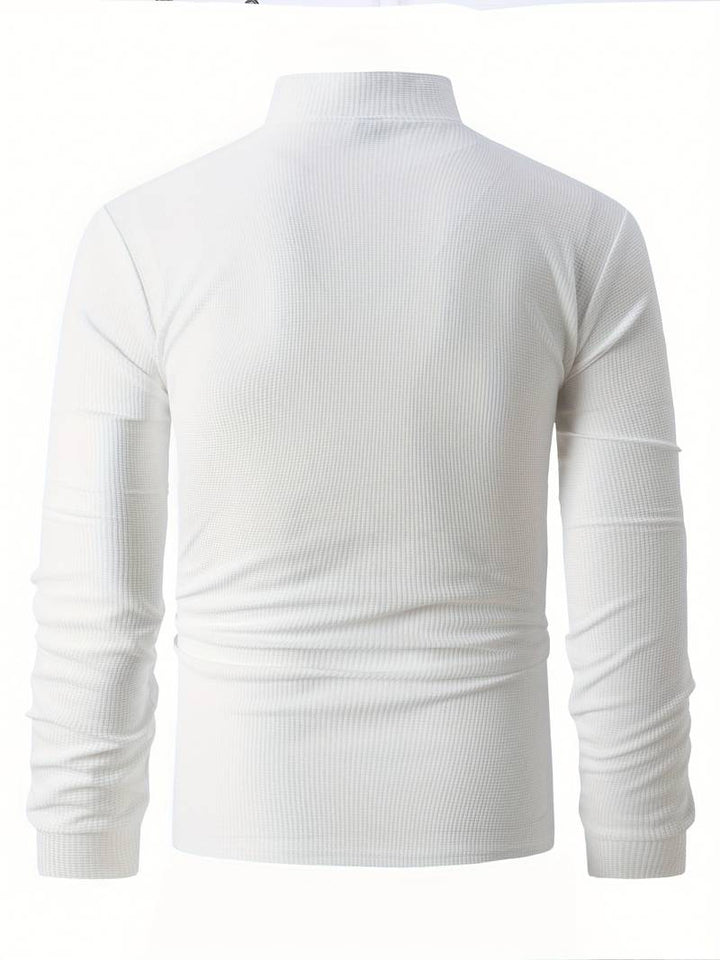 Levoire | Chemise À Manches Longues Avec Col Montant