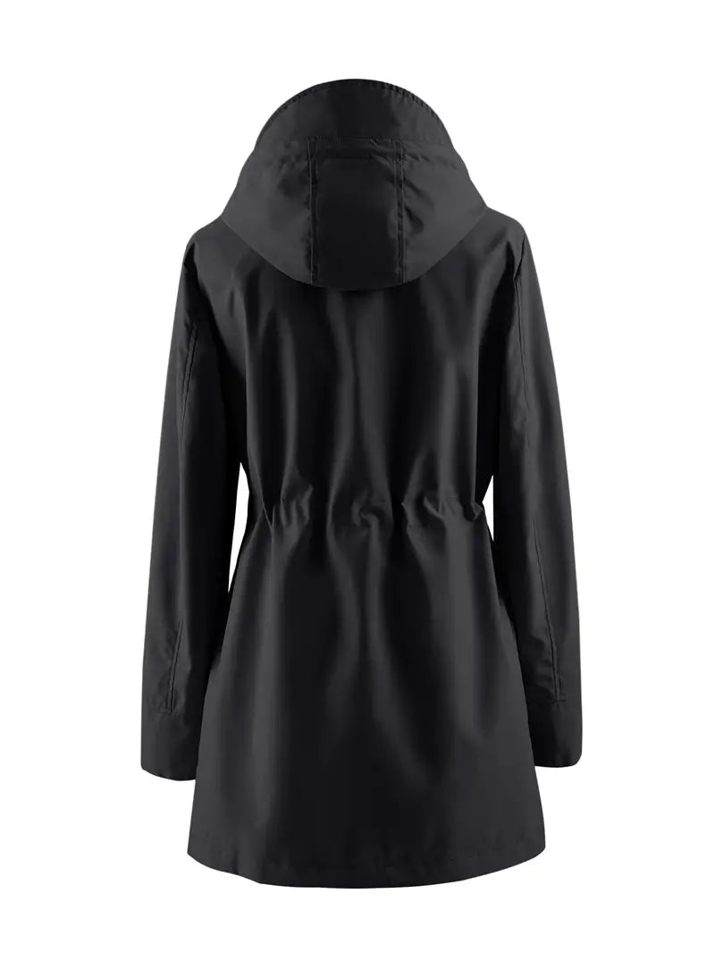 Levoire | Veste De Pluie Décontractée Avec Capuche