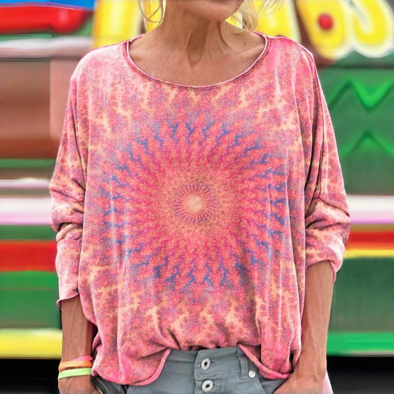 Levoire | Shirt Dégradé Ample Vintage Multicolore