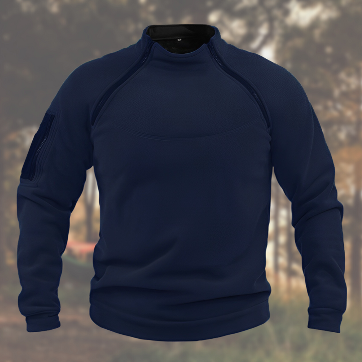 Levoire | Pull En Polaire Pour Hommes Bleu