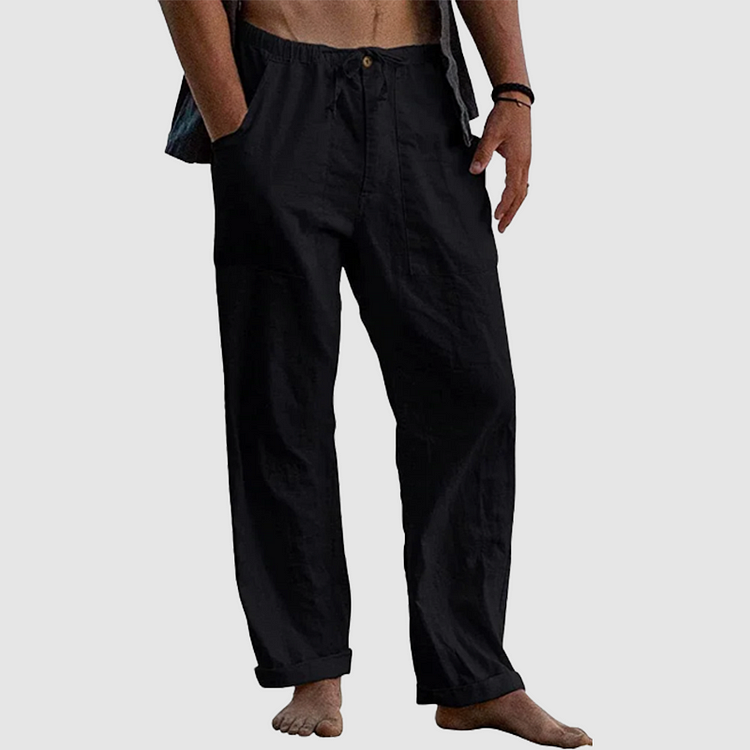 Levoire | Pantalons De Location Pour Hommes Noir