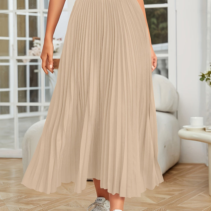 Levoire | Plissé Uni Boucle Coupe Jupe
