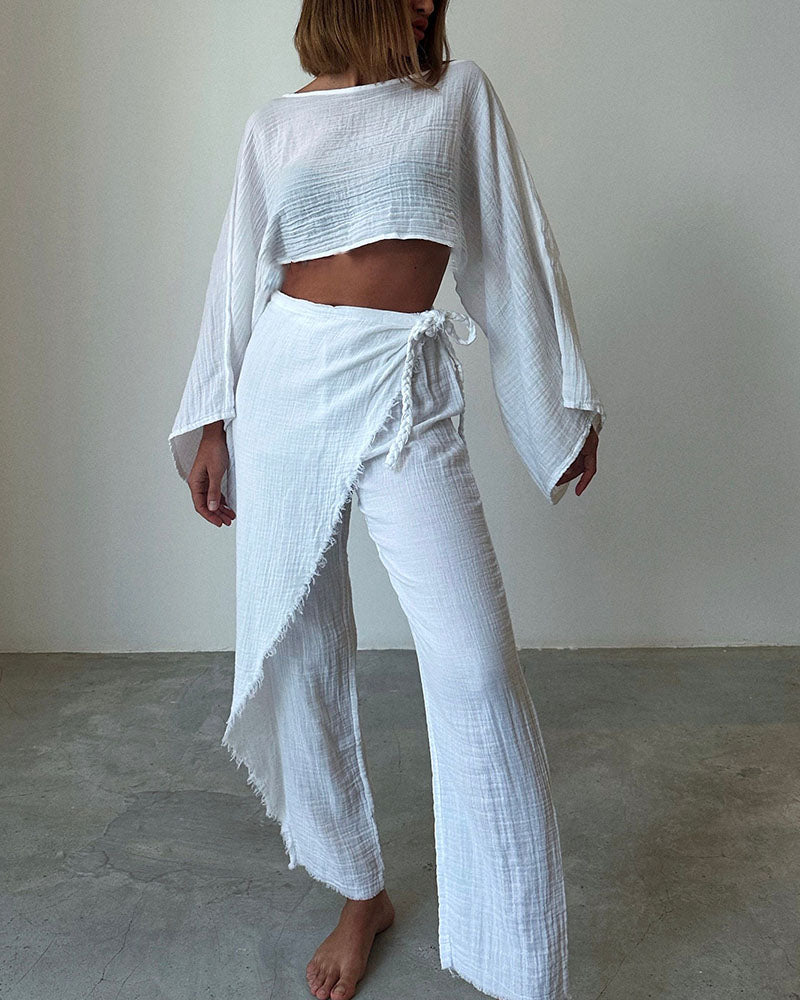 Levoire | Ensemble Lounge Élégant Blanc
