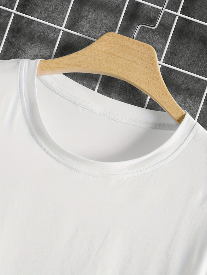 Levoire | T-Shirt D'Été Décontracté Pour Hommes 3 Pièces Avec Palmier Et Texte