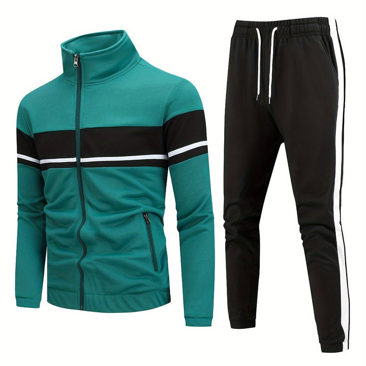Levoire | Ensemble De Veste D'Entraînement Pour Hommes 2 Pièces Sportif