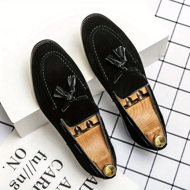 Levoire | Classiques Mocassins Pour Hommes Dans Différentes Couleurs Avec Des Pompons