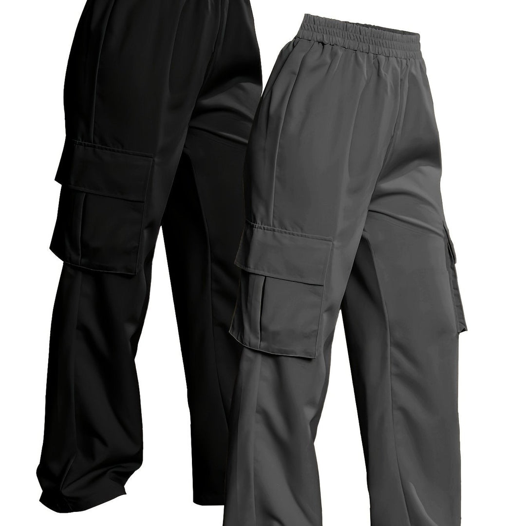 Levoire | Deux Séries De Pantalons Cargo Unis