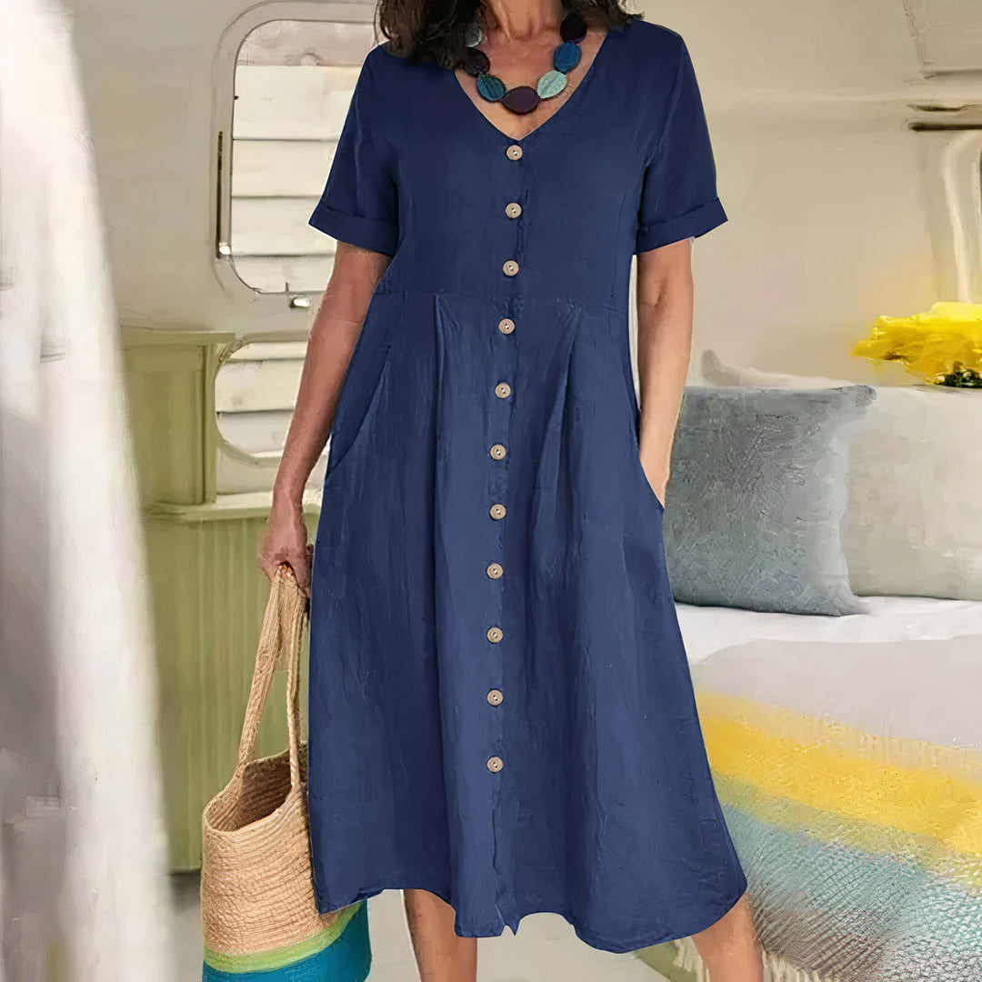 Levoire | Robe Vintage A-line Meripihkanen