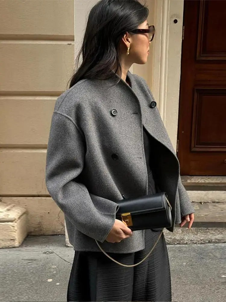 Levoire | Chauffant Manteau En Vert Gren