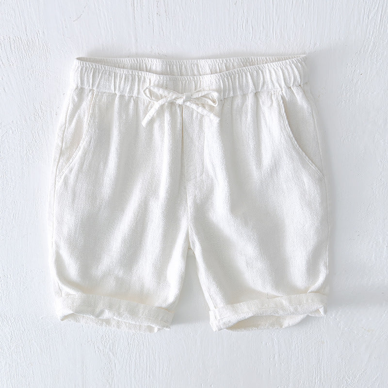 Levoire | Shorts En Lin Léger Blanc