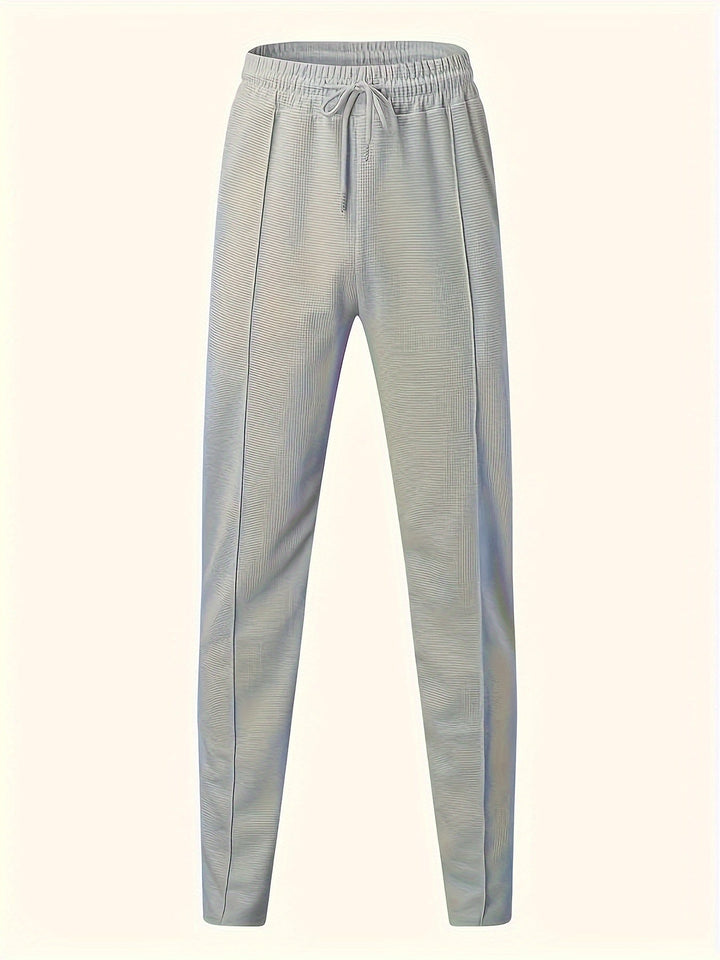 Levoire | Pantalons En Polyester Pour Hommes Avec Une Ceinture Élastique