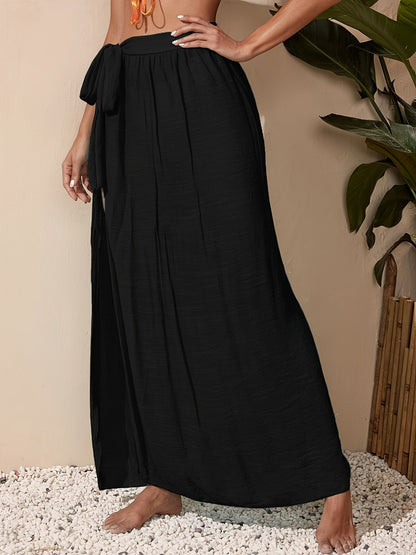 Levoire | Jupe À Boutons Durable Avec Fente Décontractée