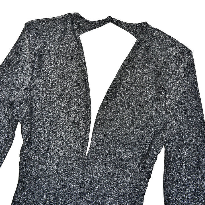 Levoire | Robe salopette élégante à décolleté en V et au dos ouvert