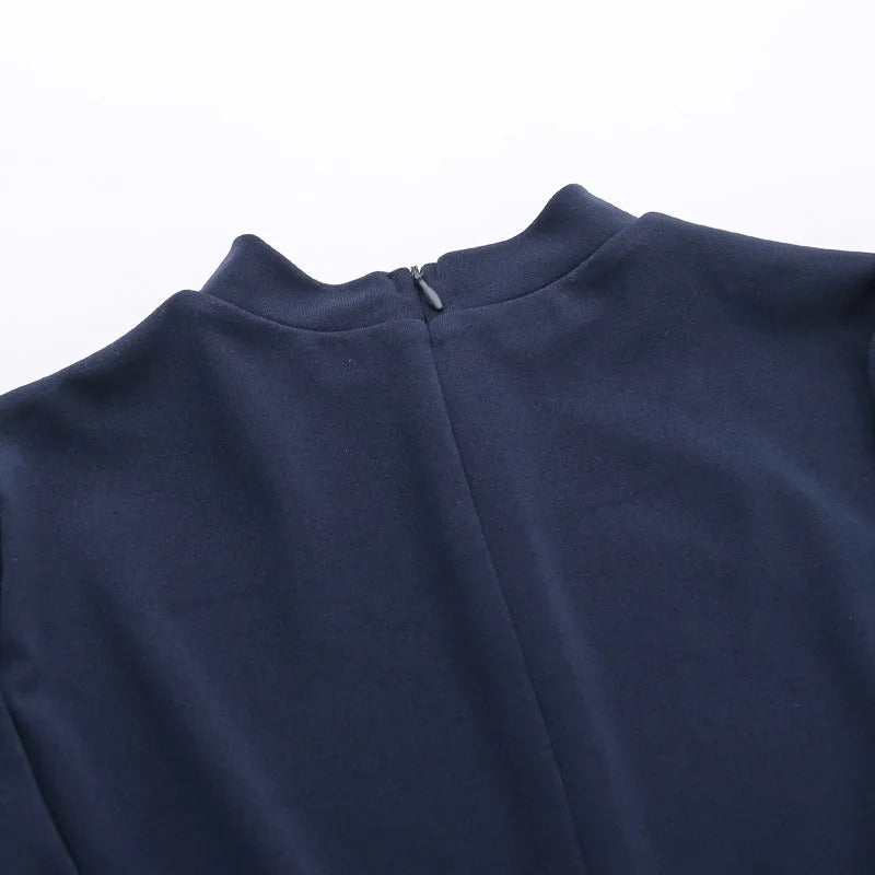 Levoire | Élégant et confortable robe à col montant