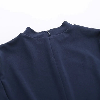 Levoire | Élégant et confortable robe à col montant